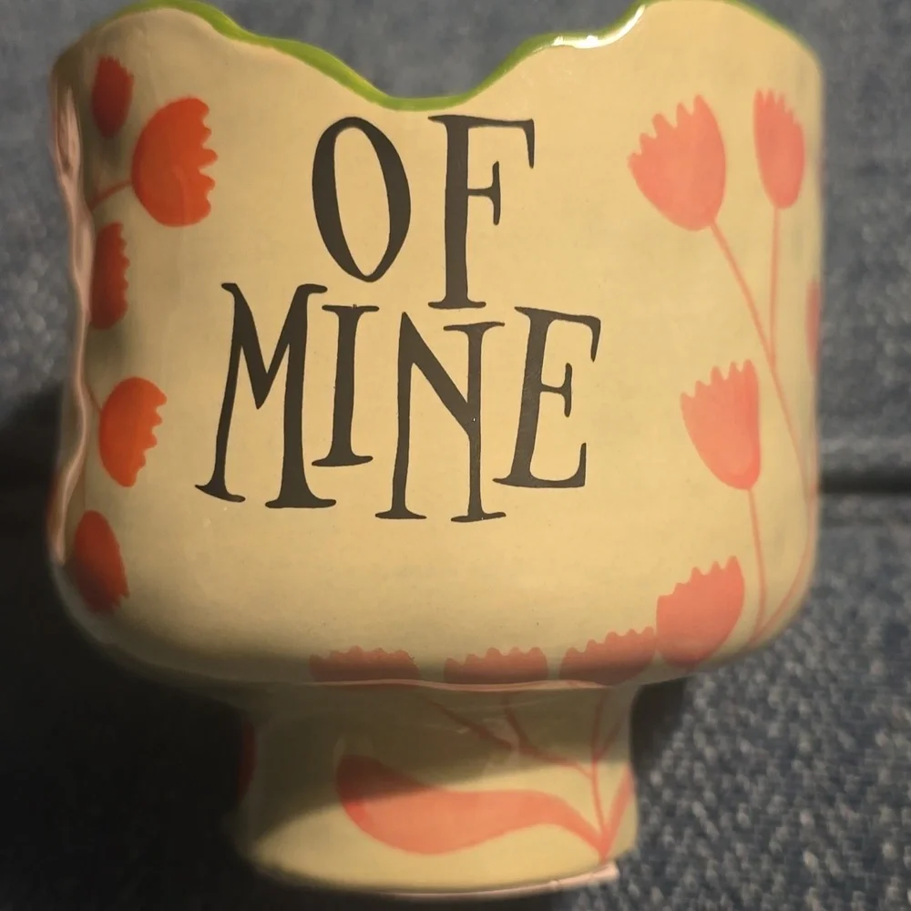 NEW Natalie Ferstendik x Anthropologie Floral Wildflower Bouquet Ceramic Candle